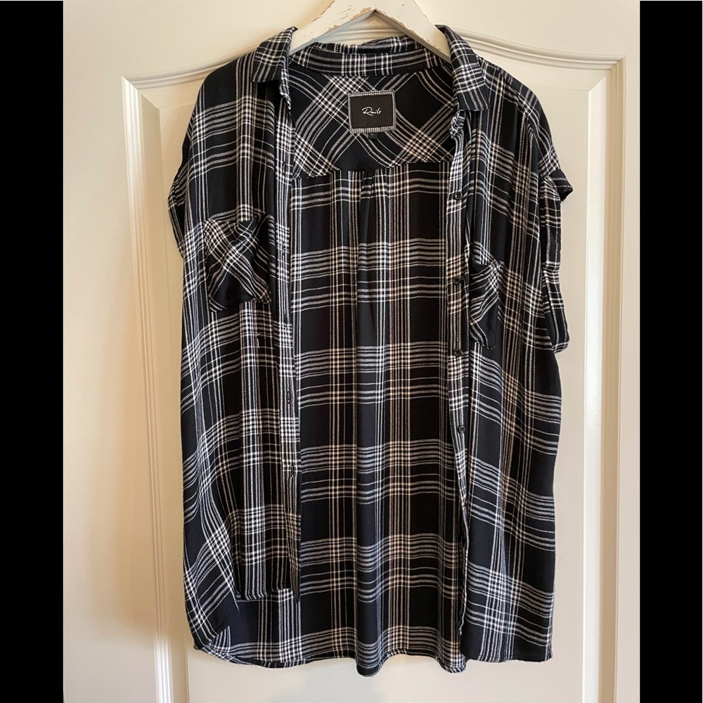 Sleeveless Button Down